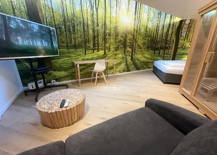 Studio Octogon - Free Parking - Sauna - Babyfoot - Terrasse